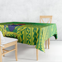 Cook Islands Constitution Day Tablecloth Kuki Airani Since 1965 LT9 - Polynesian Pride