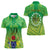 Cook Islands Constitution Day Women Polo Shirt Kuki Airani Since 1965