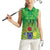 Cook Islands Constitution Day Women Sleeveless Polo Shirt Kuki Airani Since 1965