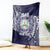 Personalised Tonga Sia'atoutai Theological College Blanket Since 1948 Special Kupesi Pattern