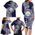 Personalised Tonga Sia'atoutai Theological College Family Matching Long Sleeve Bodycon Dress and Hawaiian Shirt Since 1948 Special Kupesi Pattern