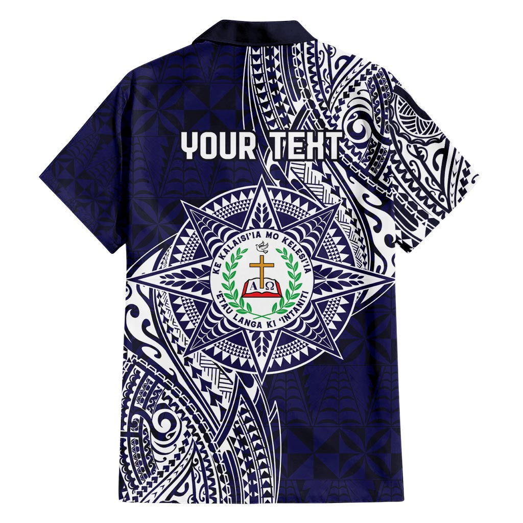Personalised Tonga Sia'atoutai Theological College Hawaiian Shirt Since 1948 Special Kupesi Pattern LT9 - Polynesian Pride