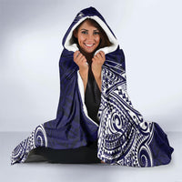 Personalised Tonga Sia'atoutai Theological College Hooded Blanket Since 1948 Special Kupesi Pattern LT9 - Polynesian Pride
