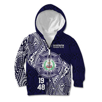 Personalised Tonga Sia'atoutai Theological College Kid Hoodie Since 1948 Special Kupesi Pattern