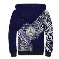Personalised Tonga Sia'atoutai Theological College Sherpa Hoodie Since 1948 Special Kupesi Pattern LT9 - Polynesian Pride