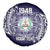 Personalised Tonga Sia'atoutai Theological College Spare Tire Cover Since 1948 Special Kupesi Pattern