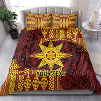 Personalised Tonga Haapai High School Bedding Set Special Kupesi Pattern LT9 - Polynesian Pride