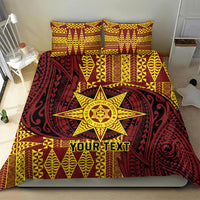 Personalised Tonga Haapai High School Bedding Set Special Kupesi Pattern LT9 - Polynesian Pride