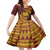 Personalised Tonga Haapai High School Family Matching Off Shoulder Maxi Dress and Hawaiian Shirt Special Kupesi Pattern