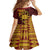 Personalised Tonga Haapai High School Family Matching Off Shoulder Maxi Dress and Hawaiian Shirt Special Kupesi Pattern