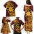 Personalised Tonga Haapai High School Family Matching Puletasi and Hawaiian Shirt Special Kupesi Pattern