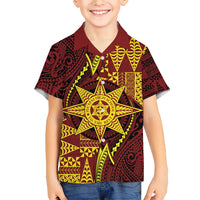 Personalised Tonga Haapai High School Hawaiian Shirt Special Kupesi Pattern LT9 - Polynesian Pride