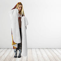 Personalised Tonga Haapai High School Hooded Blanket Special Kupesi Pattern LT9 - Polynesian Pride