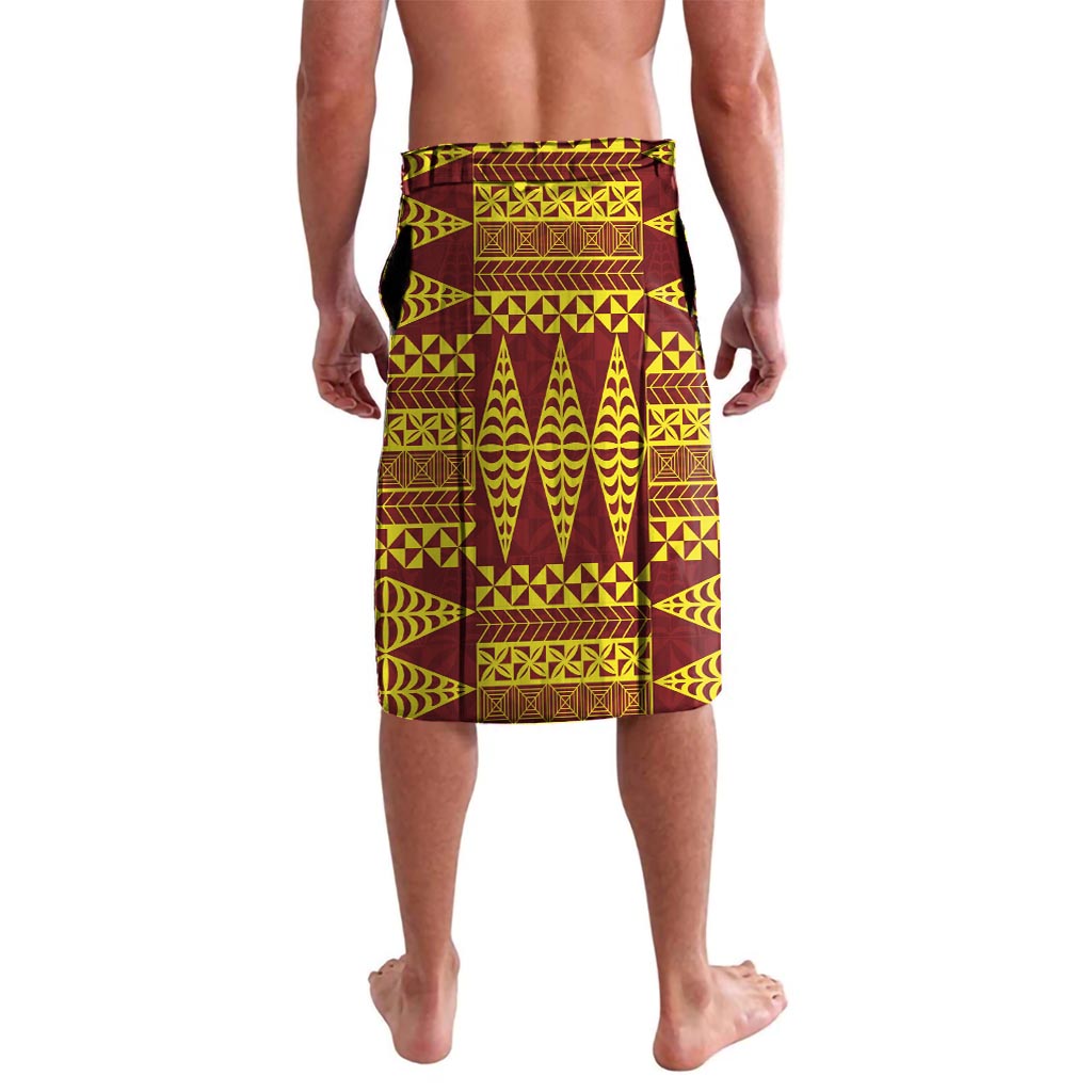 Personalised Tonga Haapai High School Lavalava Special Kupesi Pattern LT9 - Polynesian Pride