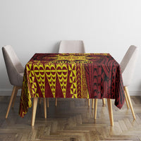 Personalised Tonga Haapai High School Tablecloth Special Kupesi Pattern LT9 - Polynesian Pride