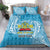 Personalised Tonga Lavengamalie College Bedding Set Since 1980 Special Kupesi Pattern