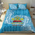 Personalised Tonga Lavengamalie College Bedding Set Since 1980 Special Kupesi Pattern