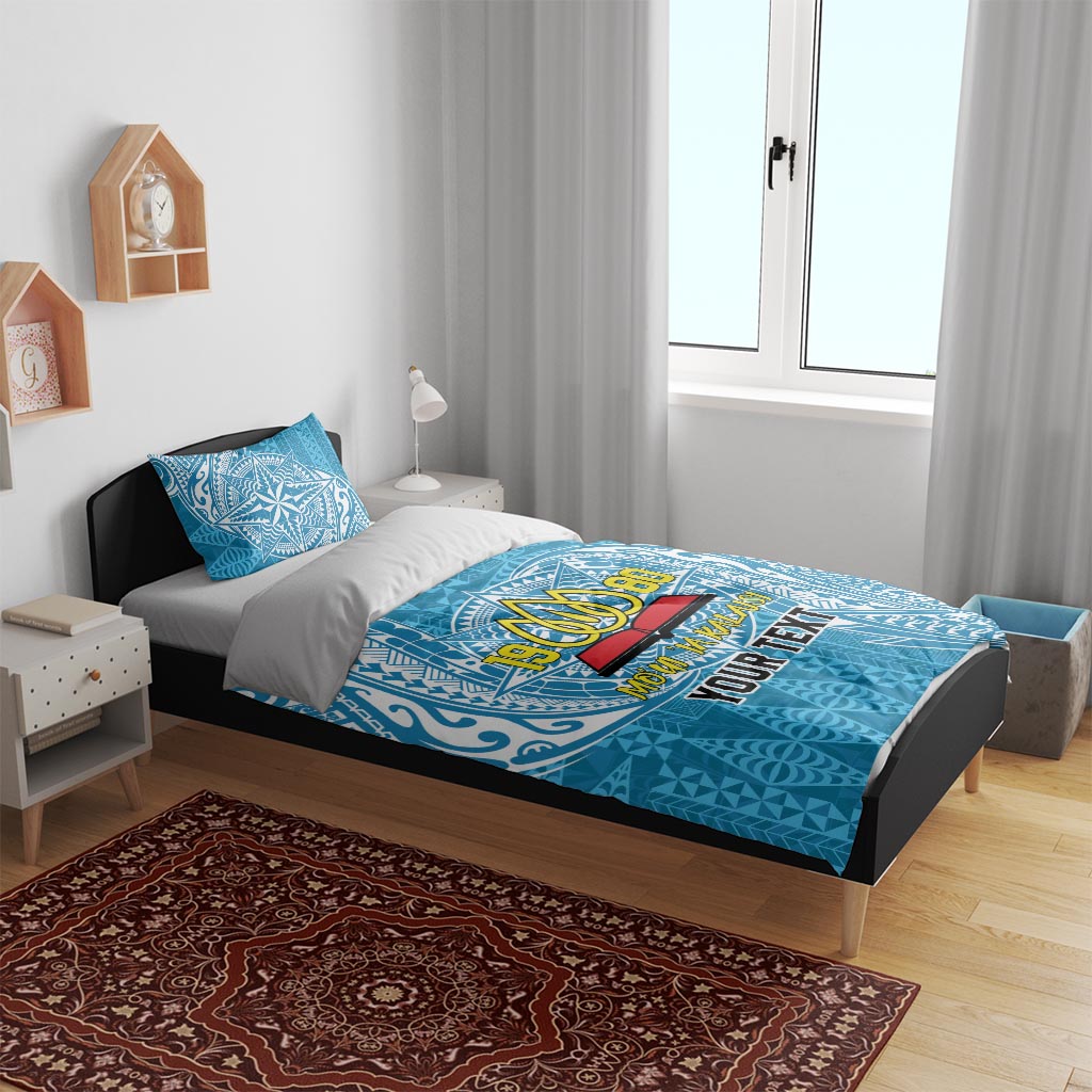 Personalised Tonga Lavengamalie College Bedding Set Since 1980 Special Kupesi Pattern LT9 - Polynesian Pride
