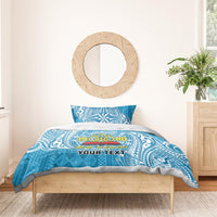 Personalised Tonga Lavengamalie College Bedding Set Since 1980 Special Kupesi Pattern LT9 - Polynesian Pride