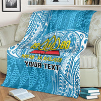 Personalised Tonga Lavengamalie College Blanket Since 1980 Special Kupesi Pattern LT9 - Polynesian Pride