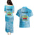 Personalised Tonga Lavengamalie College Couples Matching Puletasi and Hawaiian Shirt Since 1980 Special Kupesi Pattern