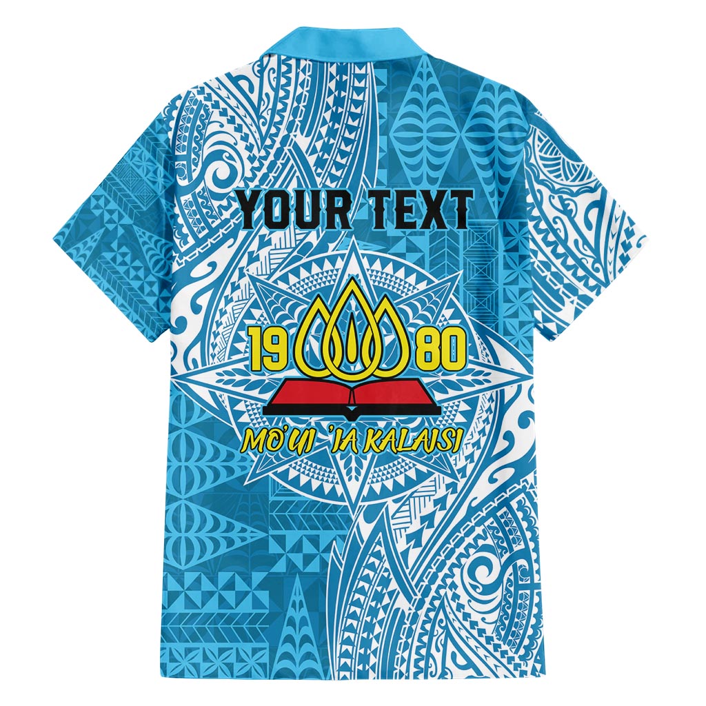 Personalised Tonga Lavengamalie College Hawaiian Shirt Since 1980 Special Kupesi Pattern LT9 - Polynesian Pride