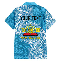 Personalised Tonga Lavengamalie College Hawaiian Shirt Since 1980 Special Kupesi Pattern LT9 - Polynesian Pride
