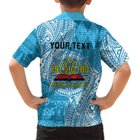 Personalised Tonga Lavengamalie College Hawaiian Shirt Since 1980 Special Kupesi Pattern LT9 - Polynesian Pride