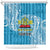 Personalised Tonga Lavengamalie College Shower Curtain Since 1980 Special Kupesi Pattern