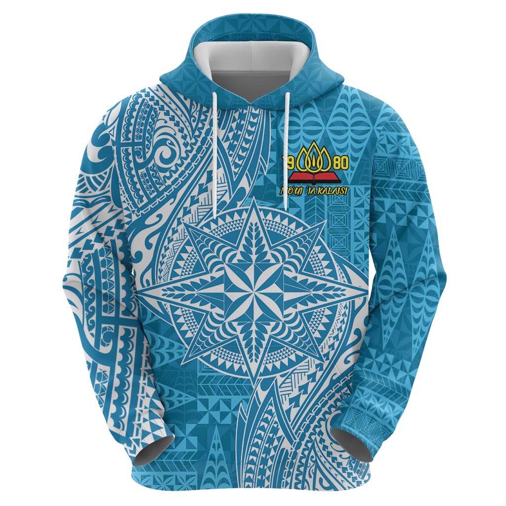 Personalised Tonga Lavengamalie College Zip Hoodie Since 1980 Special Kupesi Pattern