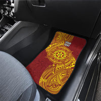 Personalised Tonga Niuatoputapu High School Car Mats Special Kupesi Pattern LT9 - Polynesian Pride