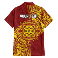 Personalised Tonga Niuatoputapu High School Hawaiian Shirt Special Kupesi Pattern LT9 - Polynesian Pride