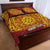 Personalised Tonga Niuatoputapu High School Quilt Bed Set Special Kupesi Pattern