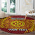 Personalised Tonga Niuatoputapu High School Round Carpet Special Kupesi Pattern