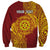 Personalised Tonga Niuatoputapu High School Sweatshirt Special Kupesi Pattern