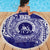 Personalised Tonga Queen Salote College Beach Blanket Kolisi Fefine 1926 Special Kupesi Pattern