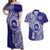 Personalised Tonga Queen Salote College Couples Matching Off Shoulder Maxi Dress and Hawaiian Shirt Kolisi Fefine 1926 Special Kupesi Pattern