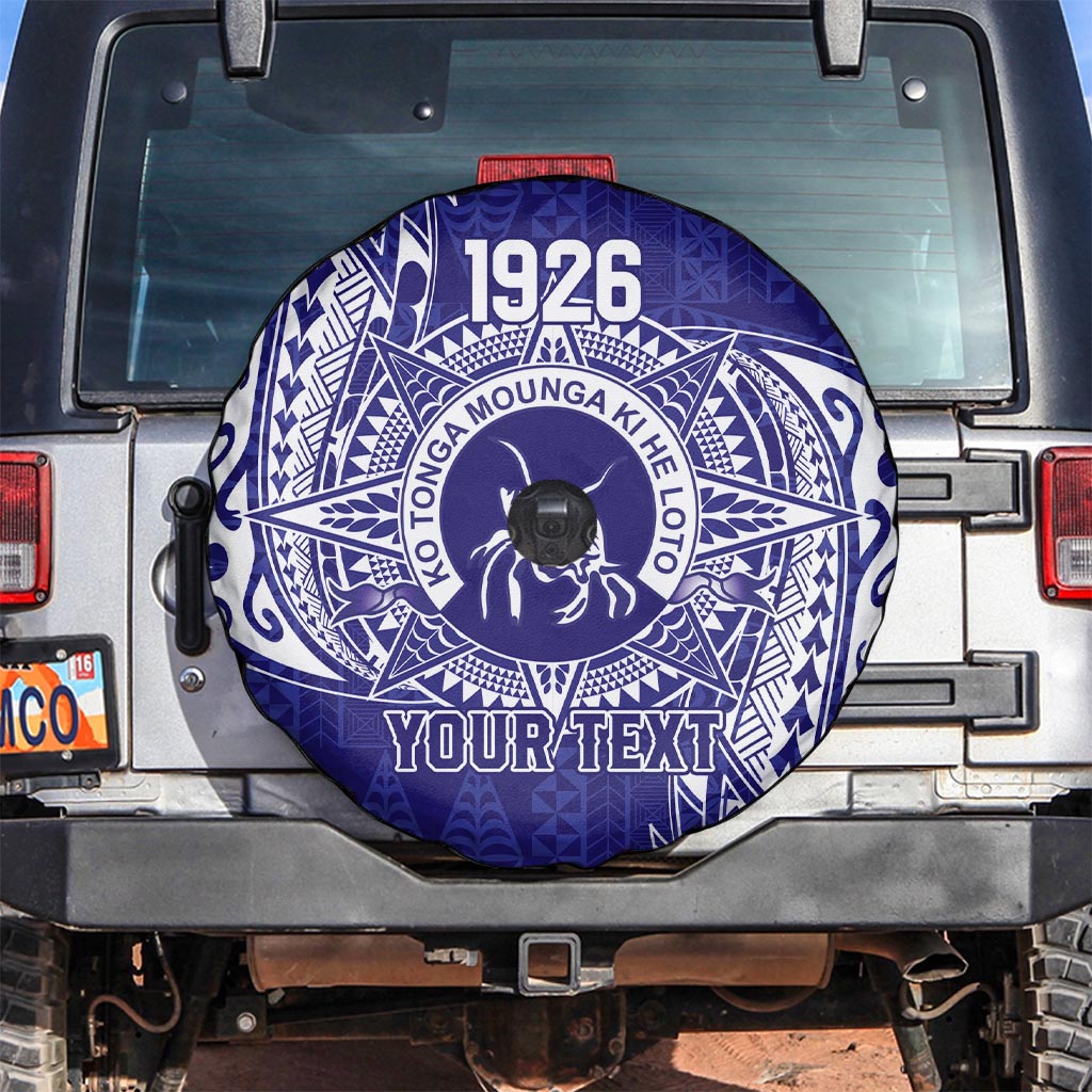 Personalised Tonga Queen Salote College Spare Tire Cover Kolisi Fefine 1926 Special Kupesi Pattern