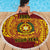 Personalised Tonga Vava'u High School Beach Blanket Since 1985 Special Kupesi Pattern