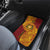 Personalised Tonga Vava'u High School Car Mats Since 1985 Special Kupesi Pattern