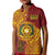 Personalised Tonga Vava'u High School Kid Polo Shirt Since 1985 Special Kupesi Pattern