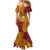 Personalised Tonga Vava'u High School Mermaid Dress Since 1985 Special Kupesi Pattern