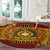 Personalised Tonga Vava'u High School Round Carpet Since 1985 Special Kupesi Pattern