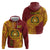 Personalised Tonga Vava'u High School Zip Hoodie Since 1985 Special Kupesi Pattern