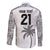 Custom Fiji Rugby Family Matching Off The Shoulder Long Sleeve Dress and Hawaiian Shirt History Champions World Cup 7s - White