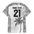 Custom Fiji Rugby Family Matching Summer Maxi Dress and Hawaiian Shirt History Champions World Cup 7s - White