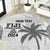 Custom Fiji Rugby Round Carpet History Champions World Cup 7s - White