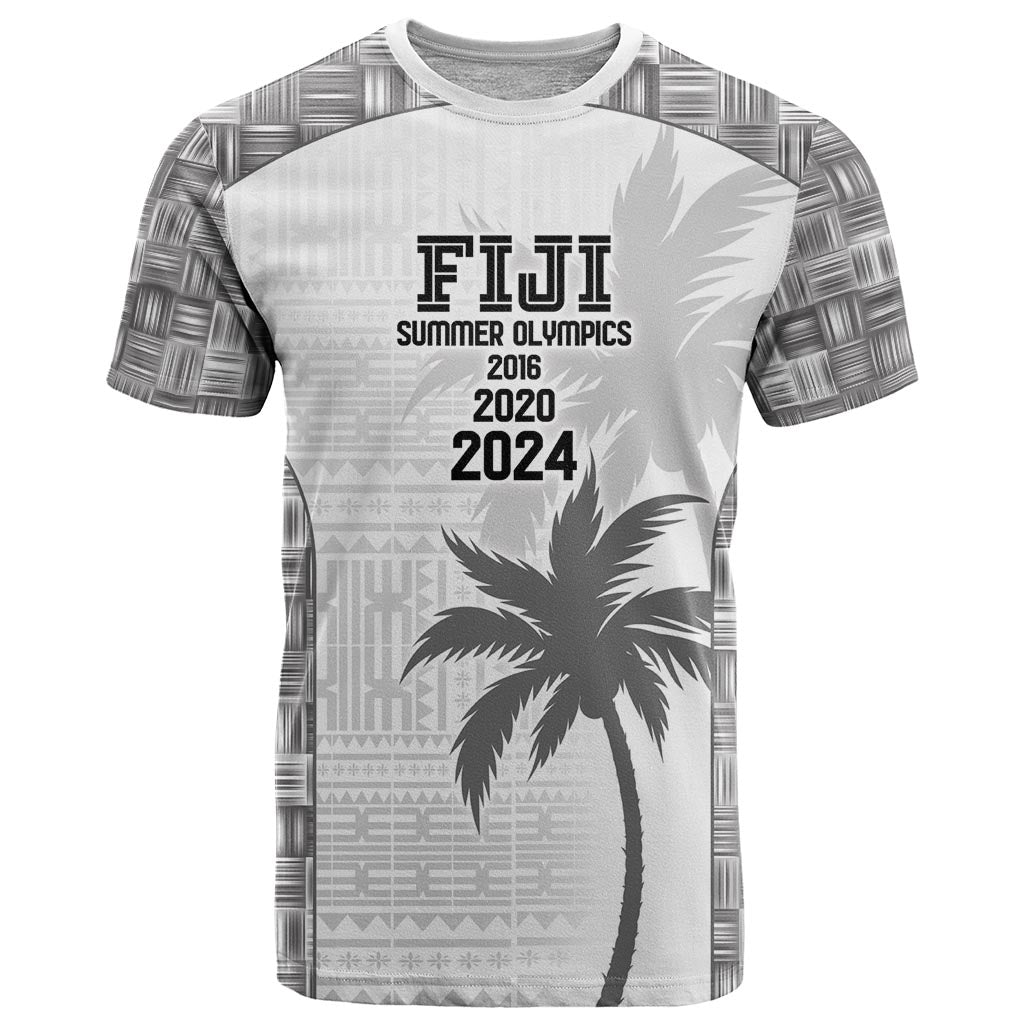 Custom Fiji Rugby T Shirt History Champions World Cup 7s - White