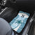 Custom Fiji Rugby Car Mats History Champions World Cup 7s - Bllue