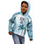 Custom Fiji Rugby Kid Hoodie History Champions World Cup 7s - Bllue